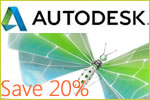 Autodesk 20% off on Upgrades
