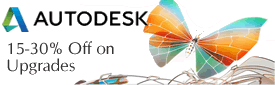 Autodesk - 15 - 30% off on Upgrades