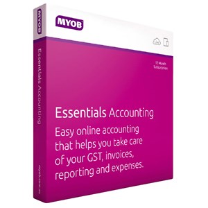 MYOB Essentials Accounting with One Payroll 1 Year